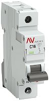 Выключатель автоматический EKF Averes AV-6 1п 16А C 6кА картинка